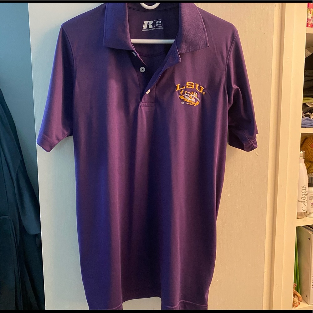 LSU Men's Dri-Fit Polo